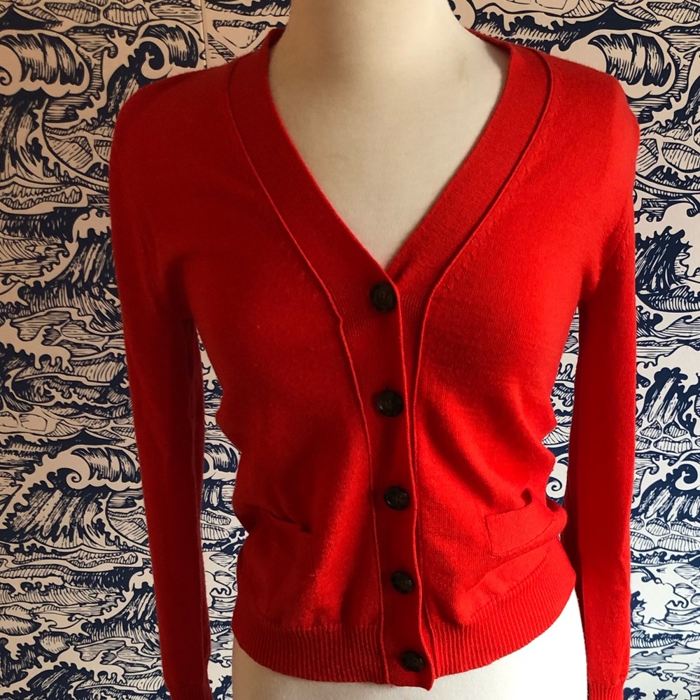J crew cardigan